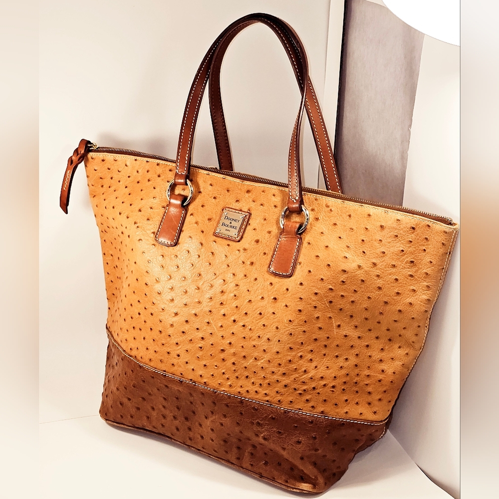 Dooney & Bourke Ostrich Oversize Tote